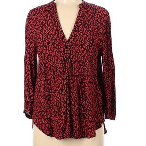 Zara Woman Red and Black Blouse
